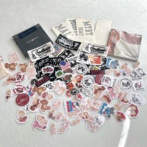 Brandy Melville Sticker and Pin Collection +More